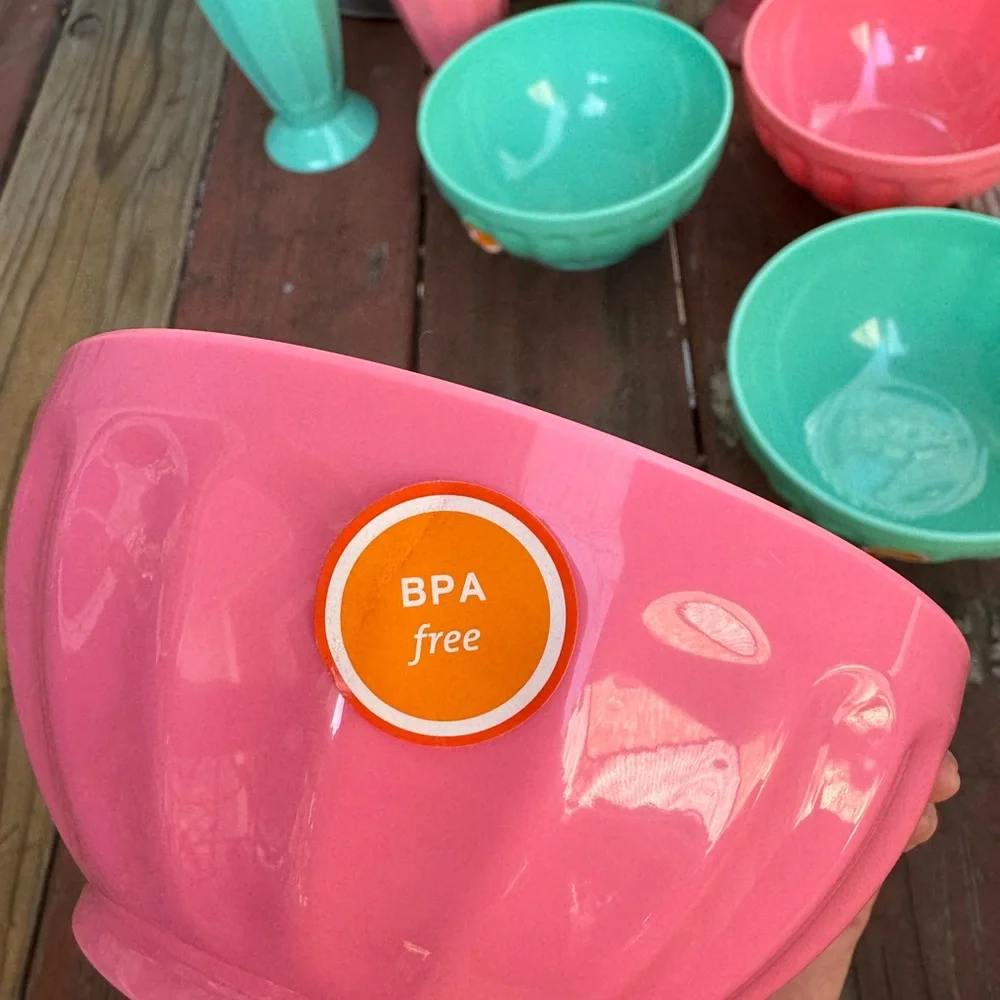 Target Milkshake Ice Cream Bowl Set New